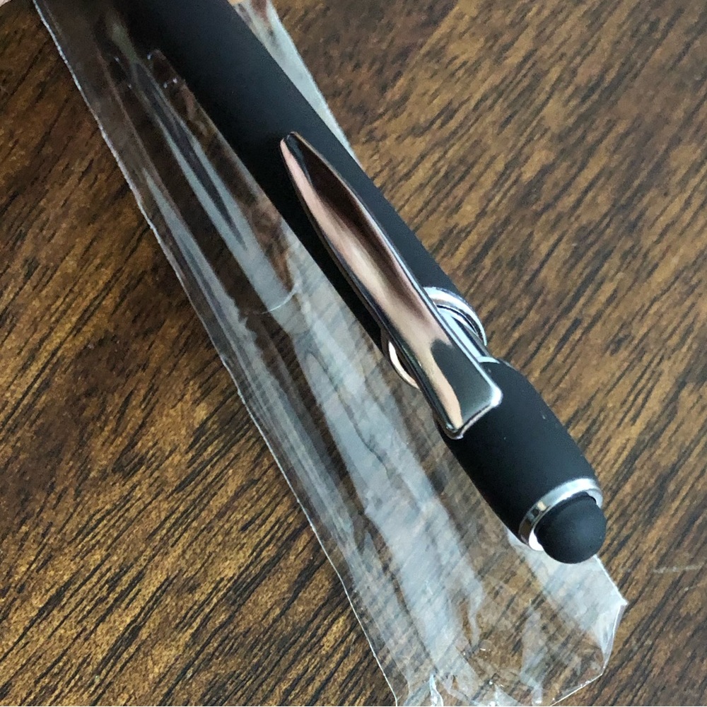Stylist Bible verse pen pray about everything and worry about nothing. Black - Picture 3 of 3